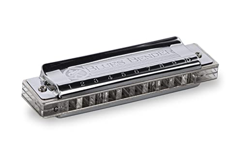 Hohner M586BX Blues Bender Harmonica Clé de Do - Les Beatles, Paul McCartney, John Lennon, RIngo Starr, George Harrison Hohner M586BX Blues Bender Harmonica Clé de Do