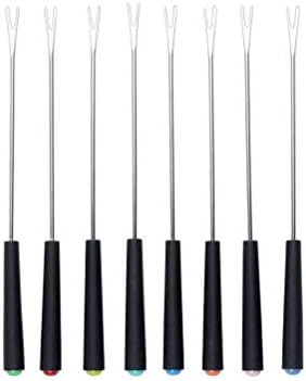 Stainless Steel Fondue Fork Set with Handle for Kitchen