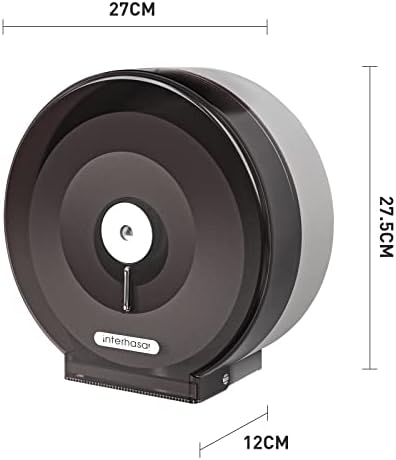 Interhasa Jumbo Roll Toilet Tissue Dispenser with Key Lock