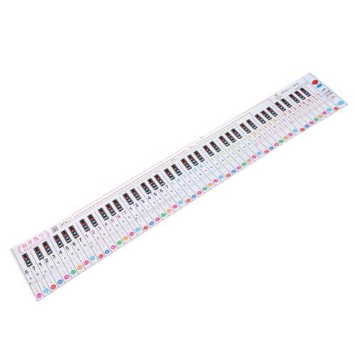 Alasum 88 rouleaux de papier autocollant pour clavier de piano pour débutants – Tableau d’entraînement du piano – Tableau d’entraînement de piano - Les Beatles, Paul McCartney, John Lennon, RIngo Starr, George Harrison Alasum 88 rouleaux de papier autocollant pour clavier de piano pour débutants - Tableau d'entraînement du piano - Tableau d'entraînement de piano