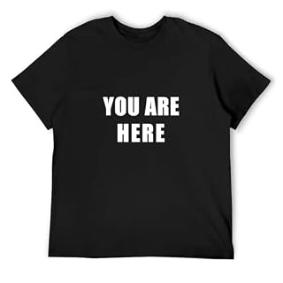 Org.mama Kdfh You are Here As Worn by John T-Shirt 100% Cotton Lennon Short Sleeve Top - Les Beatles, Paul McCartney, John Lennon, RIngo Starr, George Harrison
