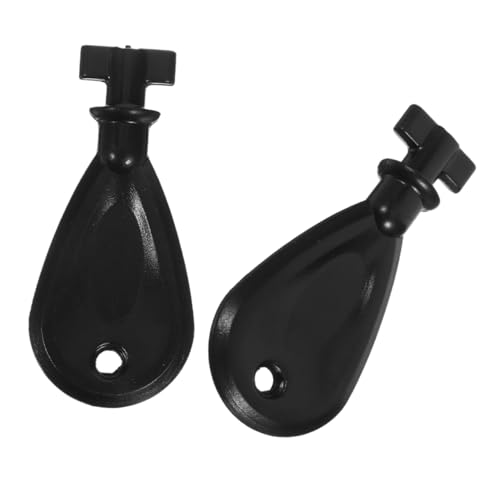 KICHOUSE 6 Pcs Tissue Box Key Replacement Black