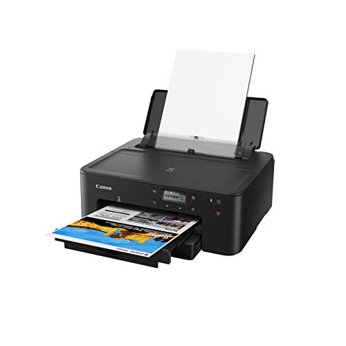 Canon PIXMA TS705 Drucker Tintenstrahl DIN A4 (WLAN, LAN, 5 separate Tinten, automatischer Duplexdruck, 2 Papierzuführungen, Papierkassette 250 Blatt, Apple AirPrint), schwarz – Bild 5