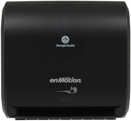enMotion Georgia-Pacific Touchless Paper Towel Dispenser 10-inch Black