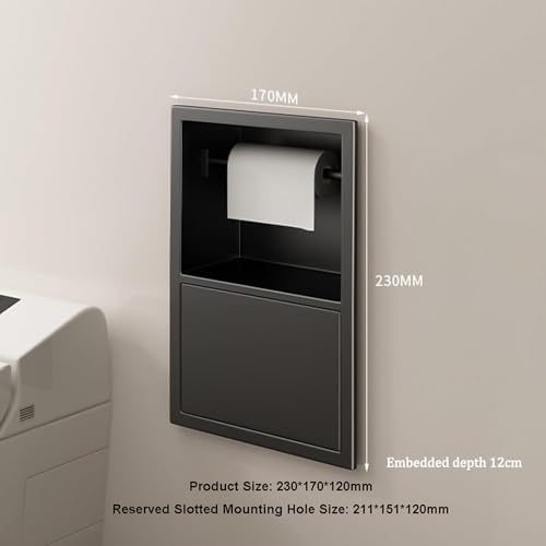 Stylish and Space-Saving Stainless Steel Towel Holder for Restrooms