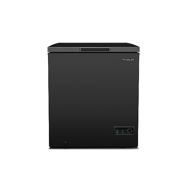   Frigidaire-EFRF5003-BLACK-Chest-Deep-Freezer-GARAGE-READY-50-Capacity-Black-Adjustable-Thermostat-Removable-Vinyl-Coated-Wire-Basket-Easy-Defrost-Drain-5-cu-ft