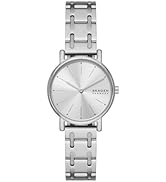 Signatur Lille Minimalist Watch with Steel Mesh, Bracelet or Leather Band