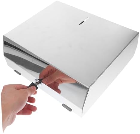 Elegant Stainless Steel Wall-Mounted Toilet Paper Holder