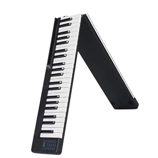 Instrument De Piano De Musique Électronique Piano Numérique Pliable Portable À 88 Touches Multifonctionnel Pour Piano Instrument De Musique Pour Étudiant Avec Haut-parleurs(Black) - Les Beatles, Paul McCartney, John Lennon, RIngo Starr, George Harrison