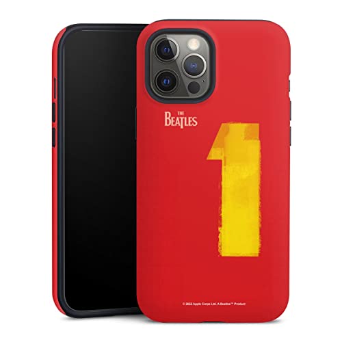 DeinDesign Coque Compatible avec Apple iPhone 12 Pro Max Coque renforcée Coque Antichoc The Beatles Bande Musique - Les Beatles, Paul McCartney, John Lennon, RIngo Starr, George Harrison DeinDesign Coque Compatible avec Apple iPhone 12 Pro Max Coque renforcée Coque Antichoc The Beatles Bande Musique