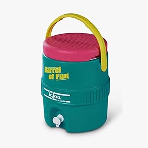 Igloo 2-Gallon Retro Party Water Jug Cooler, Jade Igloo 2 Gallon Retro Party Water Jug Cooler Jade
