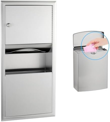 BOBRICK Stainless Steel Towel Dispenser Bundle
