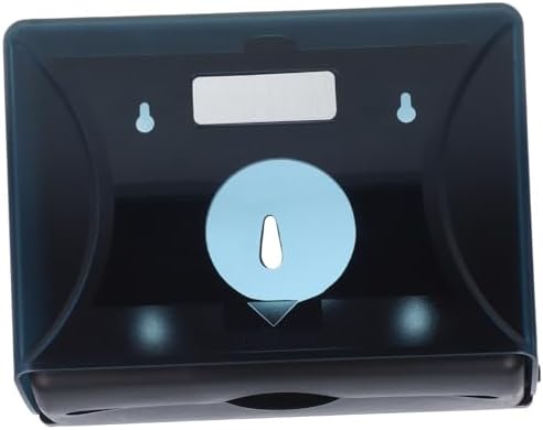 PartyKindom Wall-Mounted Paper Towel Dispenser Dark Blue