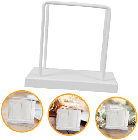 Homoyoyo Napkin Dispenser Stylish Wood Stand for Kitchen Dining Tables