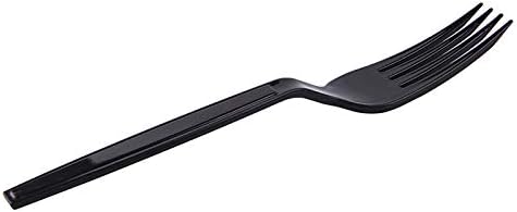 Sturdy and Comfortable 7-Inch Plastic Forks for Disposable Use