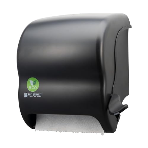 San Jamar Ecologic Element Lever Paper Towel Dispenser Black