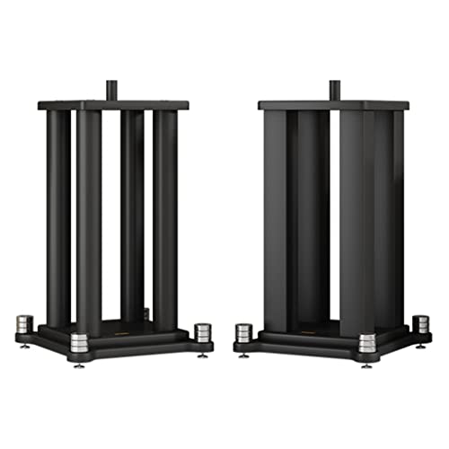 MIQXUAN Pieds d’Enceintes Supports d’enceintes Paire de Supports d’enceintes de 19,7 à 31,5 Pouces, Supports d’enceintes de bibliothèque/moniteurs de Studio (Couleur : Noir, Taille : 35 x 35 x 70 cm) - Les Beatles, Paul McCartney, John Lennon, RIngo Starr, George Harrison MIQXUAN Pieds d'Enceintes Supports d'enceintes Paire de Supports d'enceintes de 19,7 à 31,5 Pouces, Supports d'enceintes de bibliothèque/moniteurs de Studio (Couleur : Noir, Taille : 35 x 35 x 70 cm)