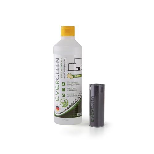 2X EVERCLEEN 2GO Made in Germany Screen Cleaner Pro Bildschirmreiniger + Refill 500ml. Umweltschonend Vegan. TV PC Laptop Tablet Display Brille Handy – Bild 4