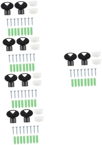 BUGUUYO 5-Set Stone-Clear Plastic Key Dispenser