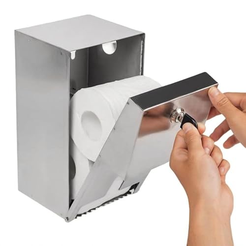Commercial Toilet Tissue Dispenser with 2 Roll Capacity
