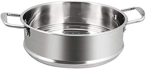 Rejoon Classic Stainless Steel Stock Pot with Steamer and Pasta