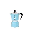   Bialetti-Rainbow-Stovetop-Espresso-Maker-Moka-Pot-6-Cups-84-Oz-250-Ml-Aluminium-Light-blue