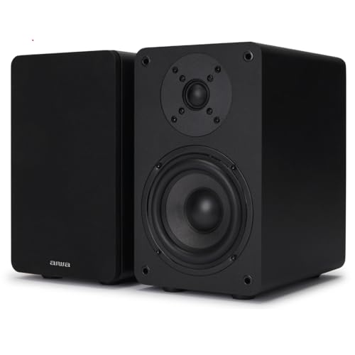 Aiwa Sp-a100 Noir Enceintes bibliothèque HiFi passives - Les Beatles, Paul McCartney, John Lennon, RIngo Starr, George Harrison Aiwa Sp-a100 Noir Enceintes bibliothèque HiFi passives