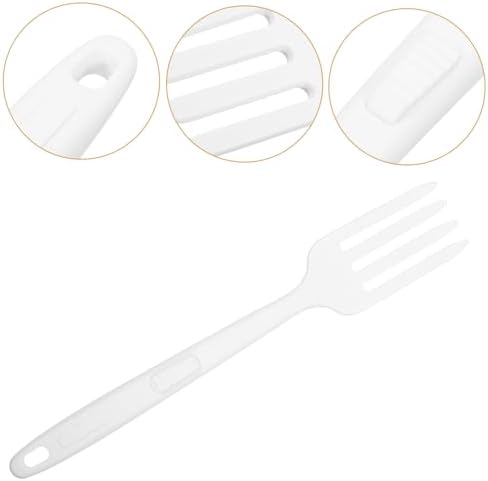 SHOWERORO 2pcs Heat Resistant Silicone Dinner Forks