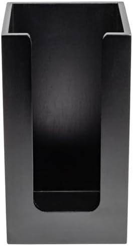 Restaurantware 45 x 8 Inch Coffee Cup Dispenser with Bamboo Napkin Holder