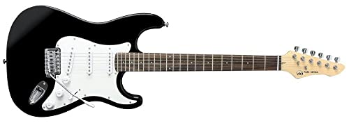 Tenson F503100 RC-100 Guitare électrique Noir - Les Beatles, Paul McCartney, John Lennon, RIngo Starr, George Harrison Tenson F503100 RC-100 Guitare électrique Noir