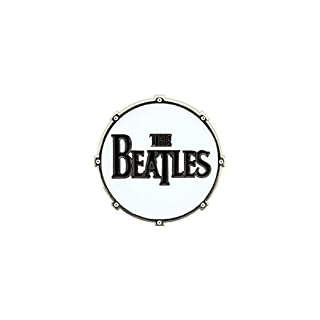 Drum Logo Pin Badge - Les Beatles, Paul McCartney, John Lennon, RIngo Starr, George Harrison