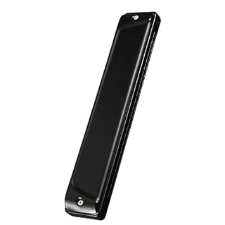 Tremolo Harmonica 24 Trous Accent 28 Harpe, Orgue À Bouche Professionnel, Instruments De Musique, Clé C, Couleur Noire, Peigne ABS harmonica Débutants (Color : Tremolo-24Gb) - Les Beatles, Paul McCartney, John Lennon, RIngo Starr, George Harrison