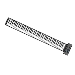 Clavier Électronique Piano À 88 Touches Roulé À La Main Piano Électronique Pliable Portable En Silicone Épais Pour Performances Adultes(EU) - Les Beatles, Paul McCartney, John Lennon, RIngo Starr, George Harrison