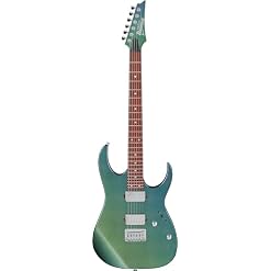 IBANEZ GRG 6-Str Caméléon jaune vert - Les Beatles, Paul McCartney, John Lennon, RIngo Starr, George Harrison