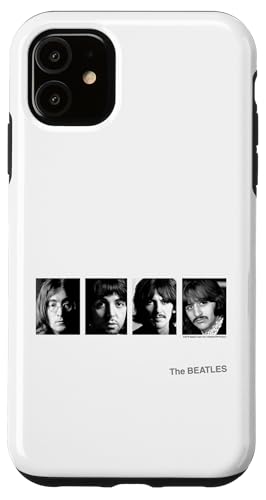 Coque pour iPhone 11 The Beatles – Visage - Les Beatles, Paul McCartney, John Lennon, RIngo Starr, George Harrison Coque pour iPhone 11 The Beatles - Visage