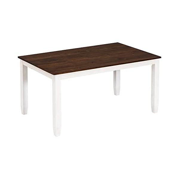   Farmhouse-6-Piece-Dining-Room-Table-Set-with-Bench-and-Chairs-Solid-Wood-Kitchen-Dining-Table-Set-for-6-Persons-Walnut-Cottage-White