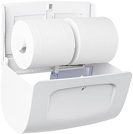 Restaurantware Clean Tek Professional 104x63x63 Commercial Toilet Paper Dispenser