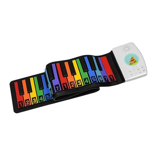 Instrument De Piano De Musique Électronique Piano Électronique Portable À 49 Touches Enroulable Instrument De Musique Cadeau Coloré - Les Beatles, Paul McCartney, John Lennon, RIngo Starr, George Harrison Instrument De Piano De Musique Électronique Piano Électronique Portable À 49 Touches Enroulable Instrument De Musique Cadeau Coloré