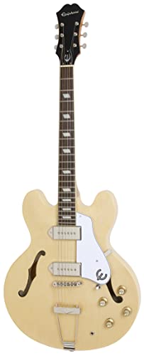 Epiphone Casino Guitare électrique Natural - Les Beatles, Paul McCartney, John Lennon, RIngo Starr, George Harrison Epiphone Casino Guitare électrique Natural
