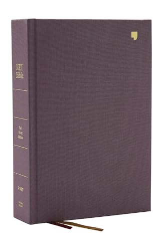 NET Bible, Full-notes Edition, Cloth over Board, Gray, Comfort Print: Holy Bible
