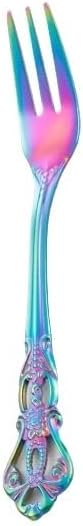 Brilliant Stainless Steel Flatware Set 1Pc Rainbow Design