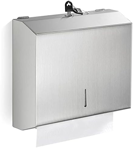Premium Gorlary Wall-Mounted Dispenser for Papers Napkins Commercial Use