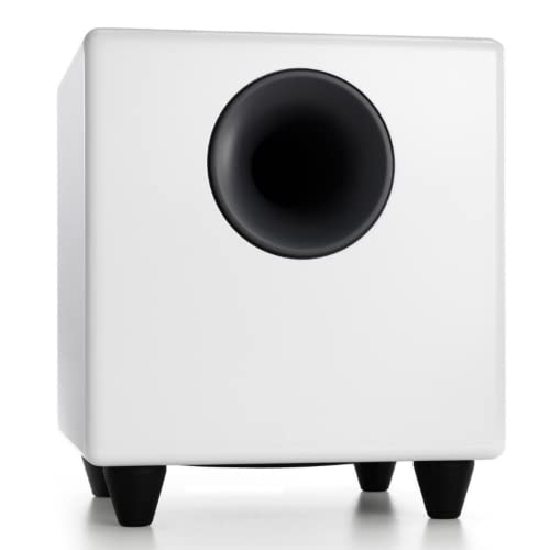 Audioengine S8 Enceinte de sous-Grave Amplifiée – 250W 8-inch Home Subwoofer avec amplificateur intégré (Blanc) - Les Beatles, Paul McCartney, John Lennon, RIngo Starr, George Harrison Audioengine S8 Enceinte de sous-Grave Amplifiée - 250W 8-inch Home Subwoofer avec amplificateur intégré (Blanc)