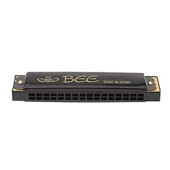 Harmonica Harmonica 16 trous Mini Bee Mouth Ogan Instrument musical pour débutants Harmonica de 6 trous Couleur Mini Bee Haut harmonique - Les Beatles, Paul McCartney, John Lennon, RIngo Starr, George Harrison