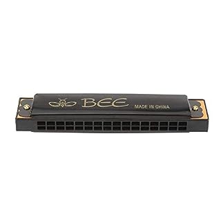 Harmonica Harmonica 16 trous Mini Bee Mouth Ogan Instrument musical pour débutants Harmonica de 6 trous Couleur Mini Bee Haut harmonique - Les Beatles, Paul McCartney, John Lennon, RIngo Starr, George Harrison