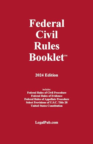 Federal Civil Rules Booklet, 2024 Edition