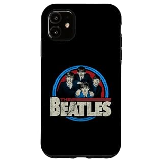 Coque pour iPhone 11 Les Beatles – Cameo Beatles - Les Beatles, Paul McCartney, John Lennon, RIngo Starr, George Harrison