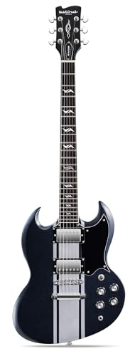 WestCreek Guitars RACER Guitare Électrique, Solid Body Electric Guitar, Frettes à Bouts Arrondis, Sillet En Os, Touche en Palissandre, Corps En Acajou, 22 frettes - Les Beatles, Paul McCartney, John Lennon, RIngo Starr, George Harrison WestCreek Guitars RACER Guitare Électrique, Solid Body Electric Guitar, Frettes à Bouts Arrondis, Sillet En Os, Touche en Palissandre, Corps En Acajou, 22 frettes