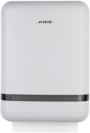 AIKE 400 Sheet Multifold Paper Towel Dispenser Wall-Mount for Commercial Use