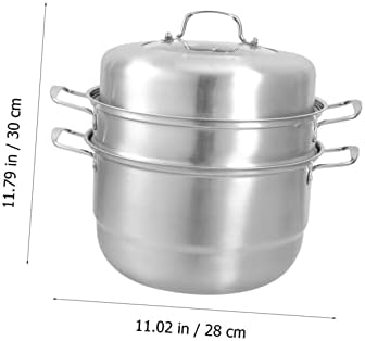 JSINEE Stainless Steel Steamer Pot Set